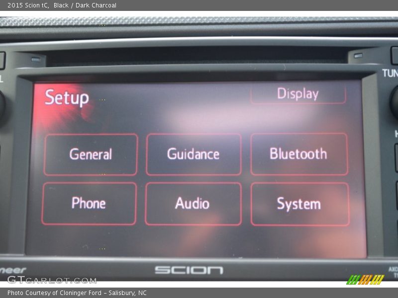 Black / Dark Charcoal 2015 Scion tC