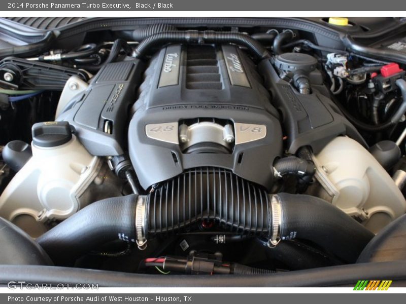  2014 Panamera Turbo Executive Engine - 4.8 Liter DFI Twin-Turbocharged DOHC 32-Valve VVT V8