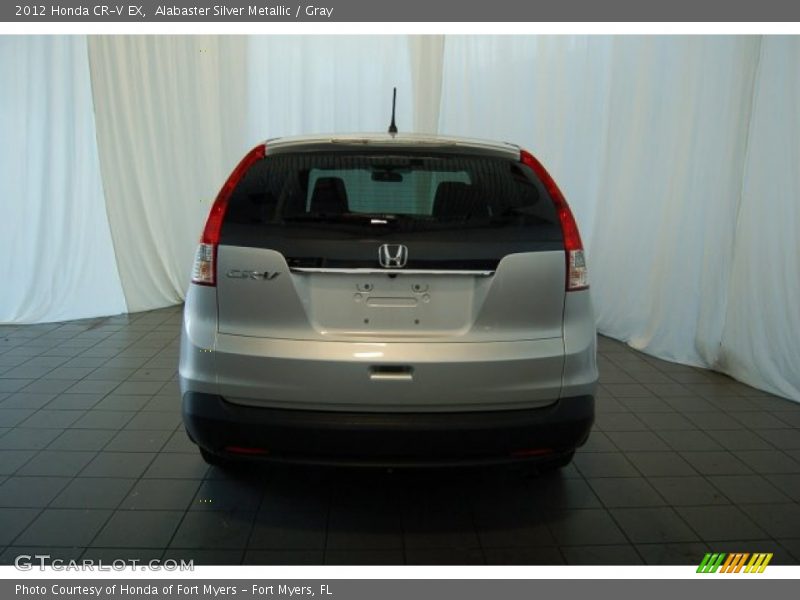 Alabaster Silver Metallic / Gray 2012 Honda CR-V EX