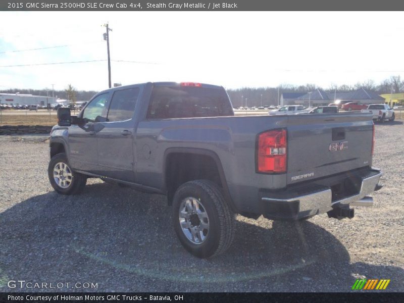 Stealth Gray Metallic / Jet Black 2015 GMC Sierra 2500HD SLE Crew Cab 4x4