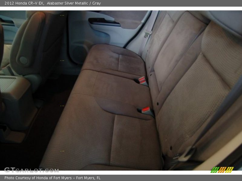 Alabaster Silver Metallic / Gray 2012 Honda CR-V EX
