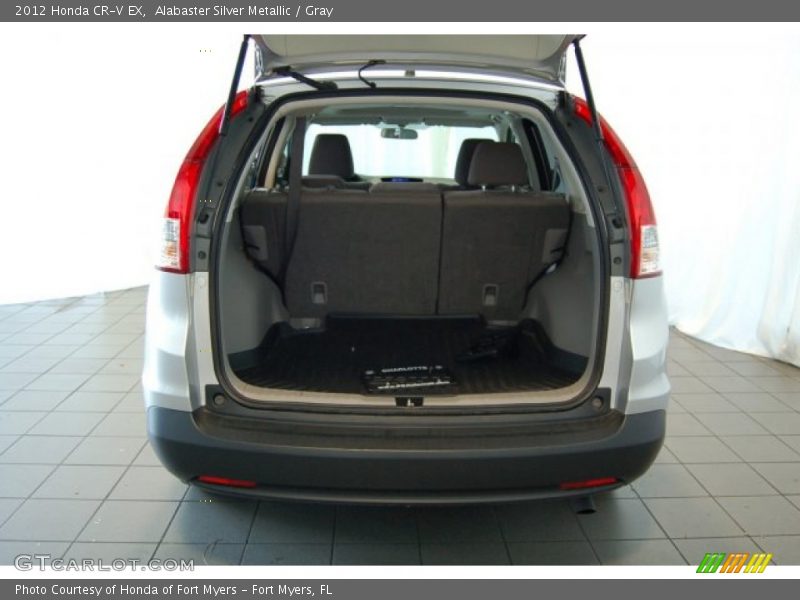 Alabaster Silver Metallic / Gray 2012 Honda CR-V EX
