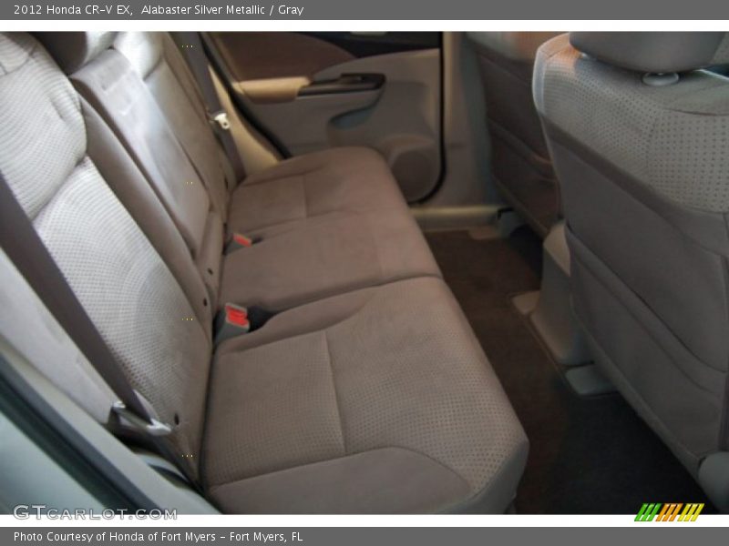 Alabaster Silver Metallic / Gray 2012 Honda CR-V EX