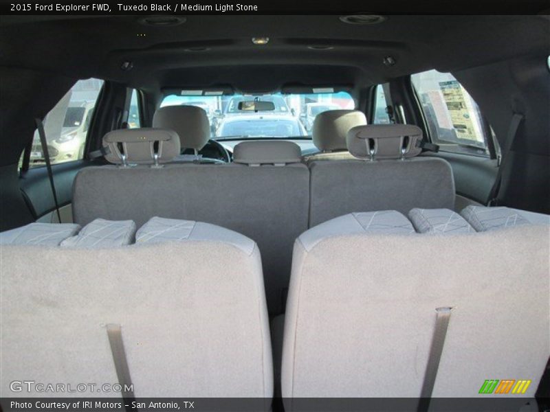 Tuxedo Black / Medium Light Stone 2015 Ford Explorer FWD