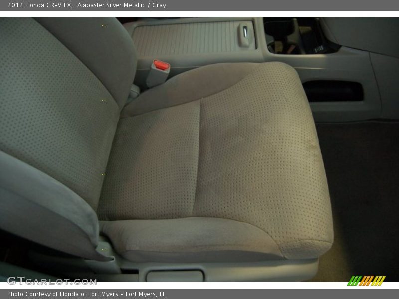 Alabaster Silver Metallic / Gray 2012 Honda CR-V EX
