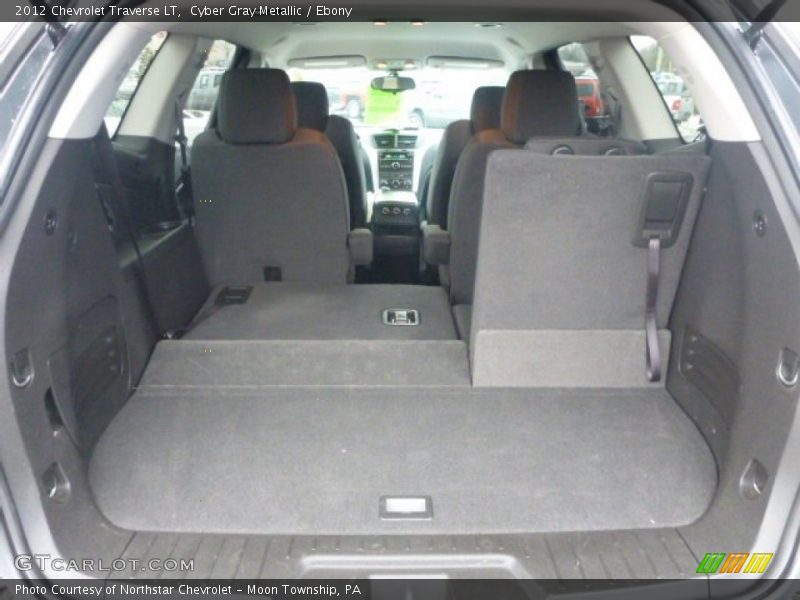 Cyber Gray Metallic / Ebony 2012 Chevrolet Traverse LT