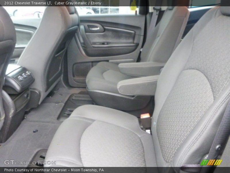 Cyber Gray Metallic / Ebony 2012 Chevrolet Traverse LT
