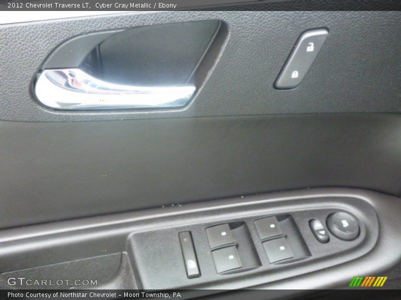 Cyber Gray Metallic / Ebony 2012 Chevrolet Traverse LT