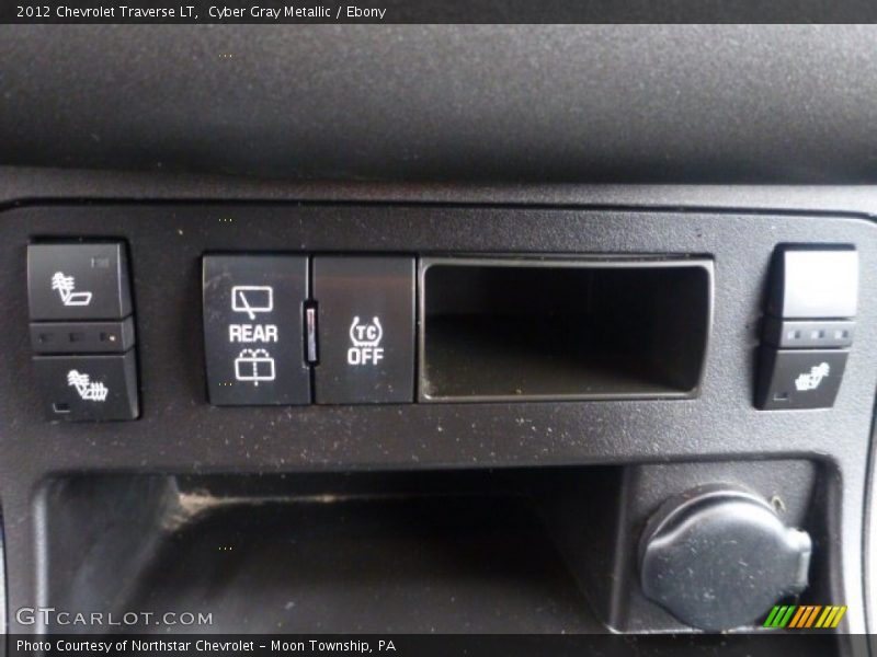 Cyber Gray Metallic / Ebony 2012 Chevrolet Traverse LT