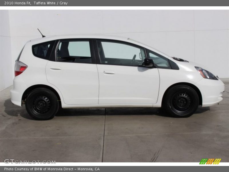 Taffeta White / Gray 2010 Honda Fit