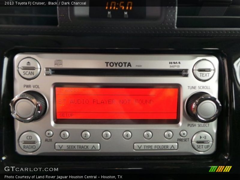 Black / Dark Charcoal 2013 Toyota FJ Cruiser