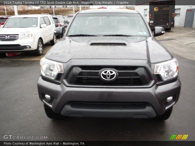 Magnetic Gray Metallic / Graphite 2014 Toyota Tacoma V6 TRD Sport Double Cab 4x4