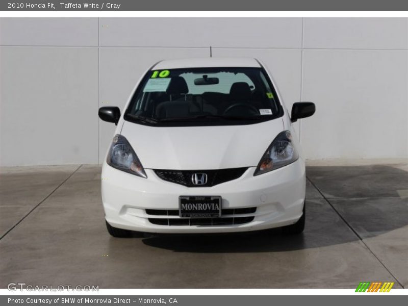 Taffeta White / Gray 2010 Honda Fit