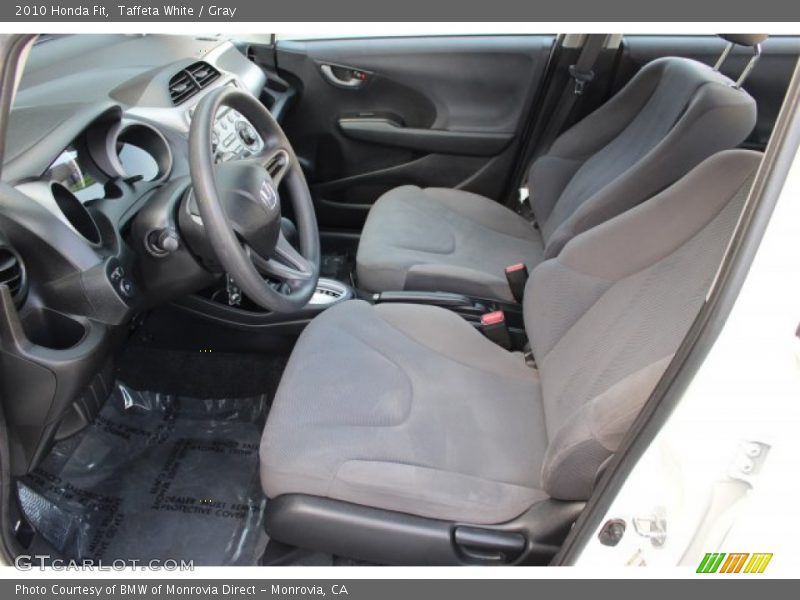 Taffeta White / Gray 2010 Honda Fit