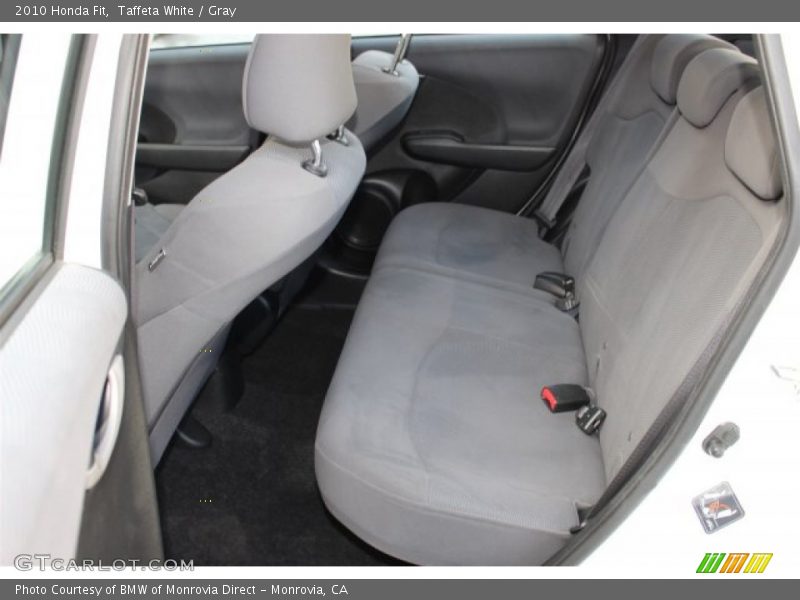 Taffeta White / Gray 2010 Honda Fit