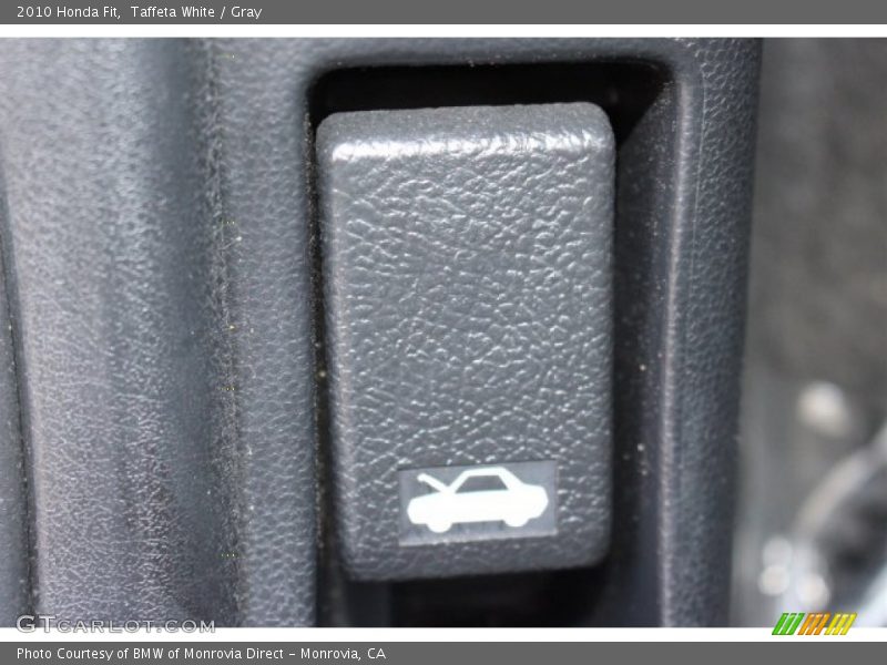 Taffeta White / Gray 2010 Honda Fit