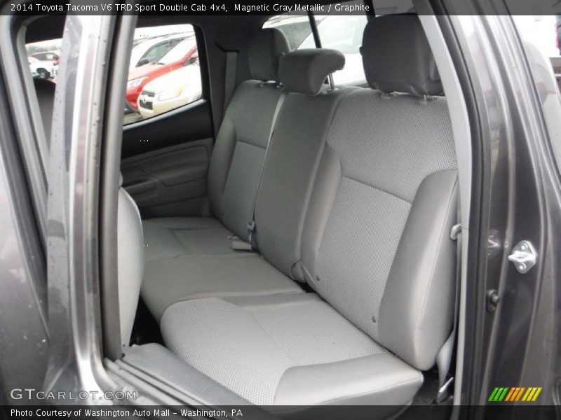 Magnetic Gray Metallic / Graphite 2014 Toyota Tacoma V6 TRD Sport Double Cab 4x4