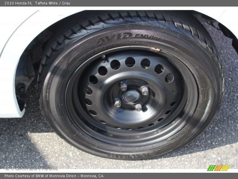 Taffeta White / Gray 2010 Honda Fit