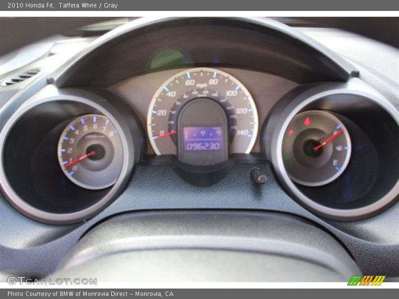 Taffeta White / Gray 2010 Honda Fit