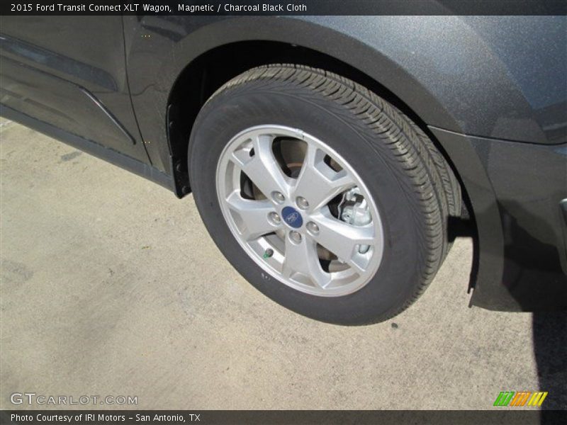 Magnetic / Charcoal Black Cloth 2015 Ford Transit Connect XLT Wagon