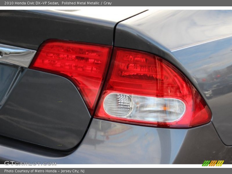 Polished Metal Metallic / Gray 2010 Honda Civic DX-VP Sedan