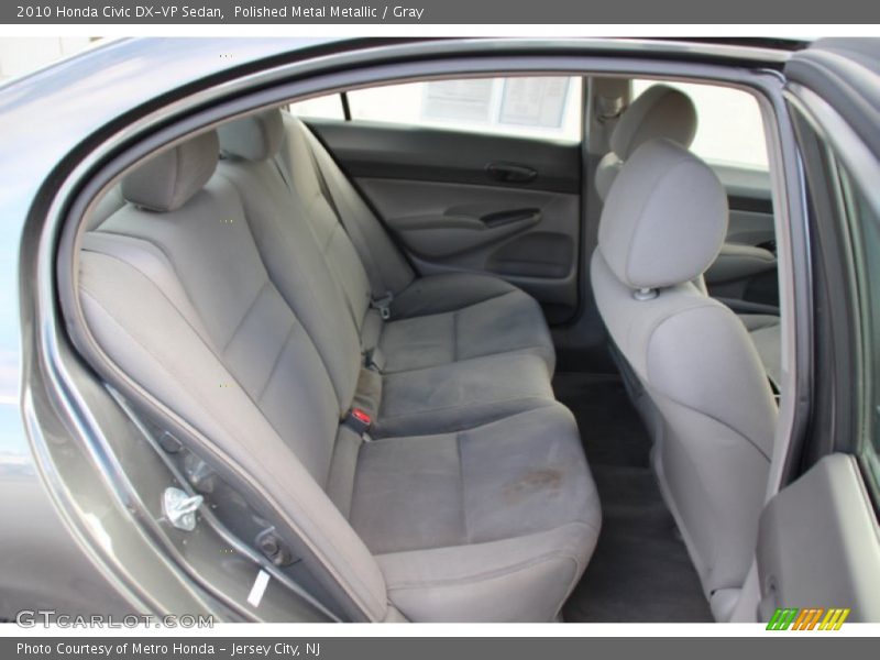 Polished Metal Metallic / Gray 2010 Honda Civic DX-VP Sedan