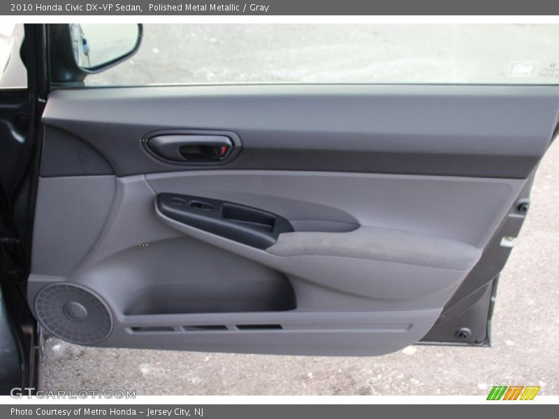 Polished Metal Metallic / Gray 2010 Honda Civic DX-VP Sedan