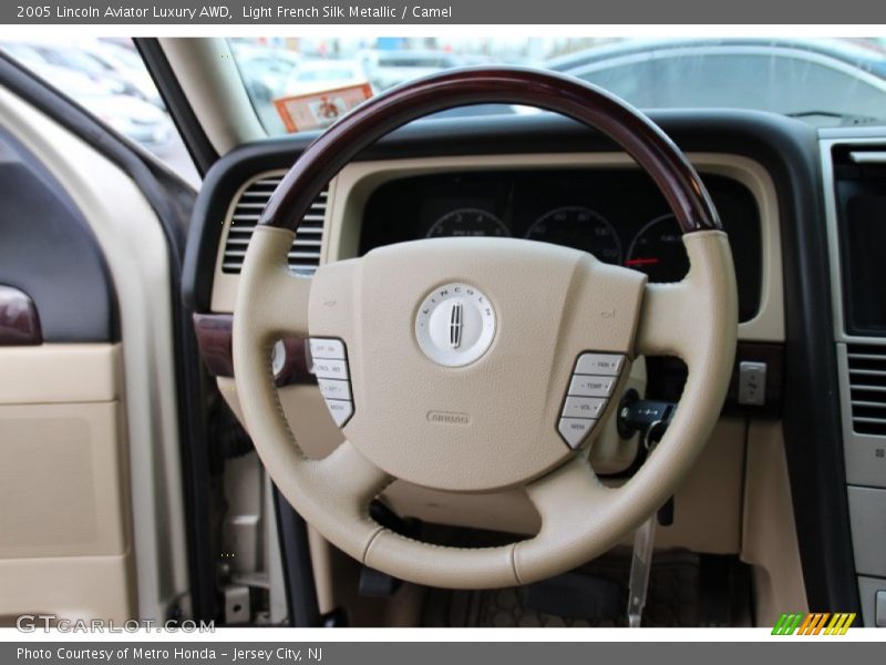 Light French Silk Metallic / Camel 2005 Lincoln Aviator Luxury AWD