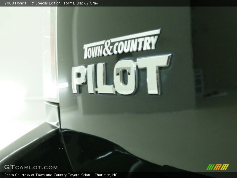 Formal Black / Gray 2008 Honda Pilot Special Edition