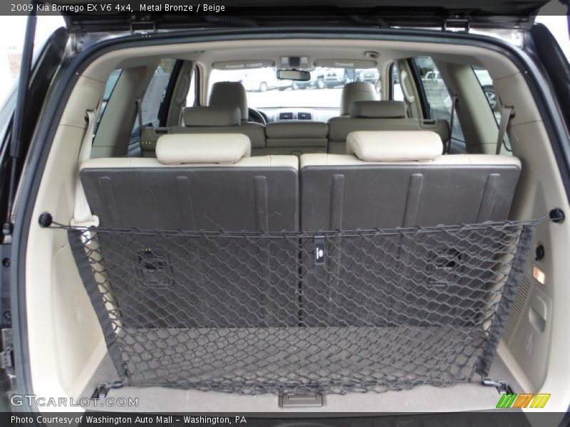 Metal Bronze / Beige 2009 Kia Borrego EX V6 4x4