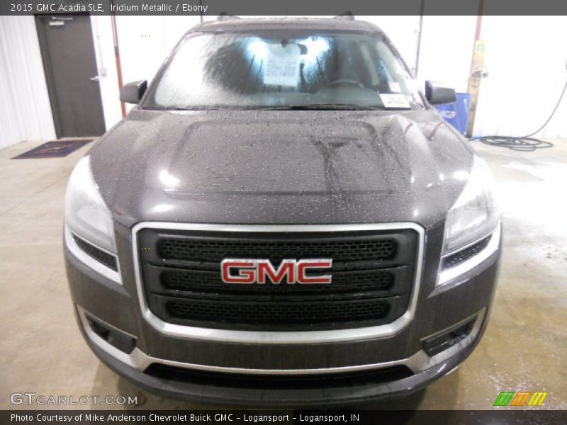 Iridium Metallic / Ebony 2015 GMC Acadia SLE