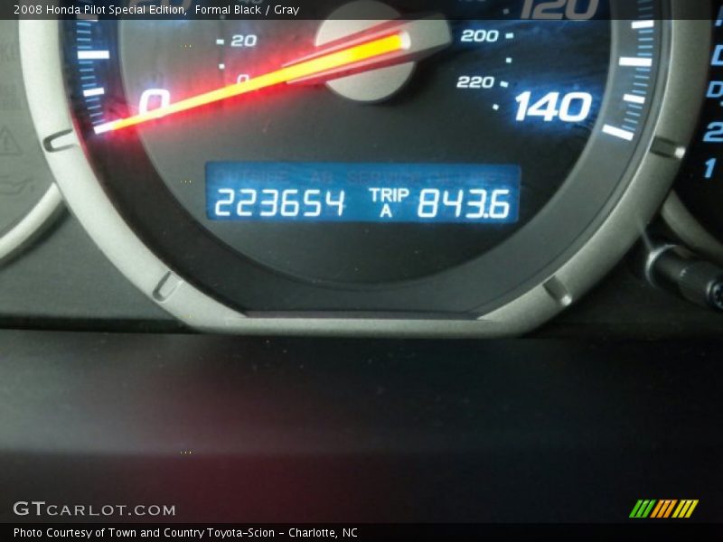 Formal Black / Gray 2008 Honda Pilot Special Edition