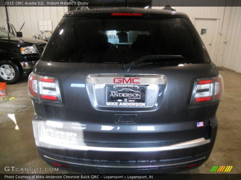 Iridium Metallic / Ebony 2015 GMC Acadia SLE
