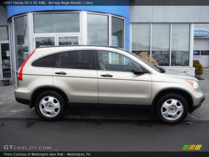 Borrego Beige Metallic / Ivory 2007 Honda CR-V EX 4WD