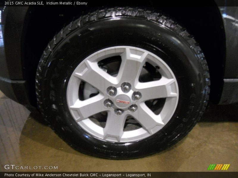 Iridium Metallic / Ebony 2015 GMC Acadia SLE