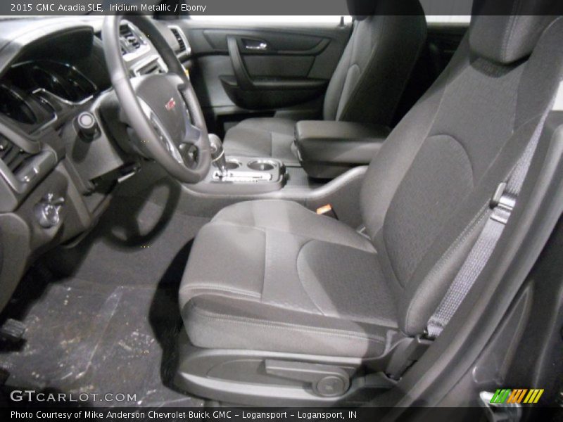 Iridium Metallic / Ebony 2015 GMC Acadia SLE