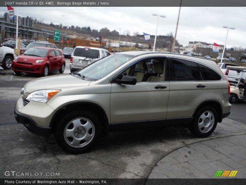 Borrego Beige Metallic / Ivory 2007 Honda CR-V EX 4WD