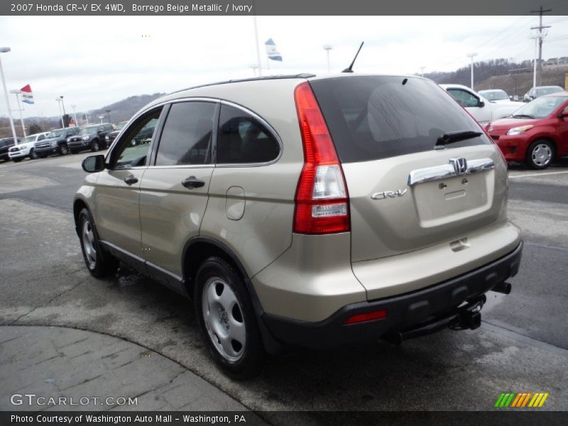 Borrego Beige Metallic / Ivory 2007 Honda CR-V EX 4WD