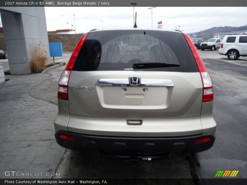 Borrego Beige Metallic / Ivory 2007 Honda CR-V EX 4WD