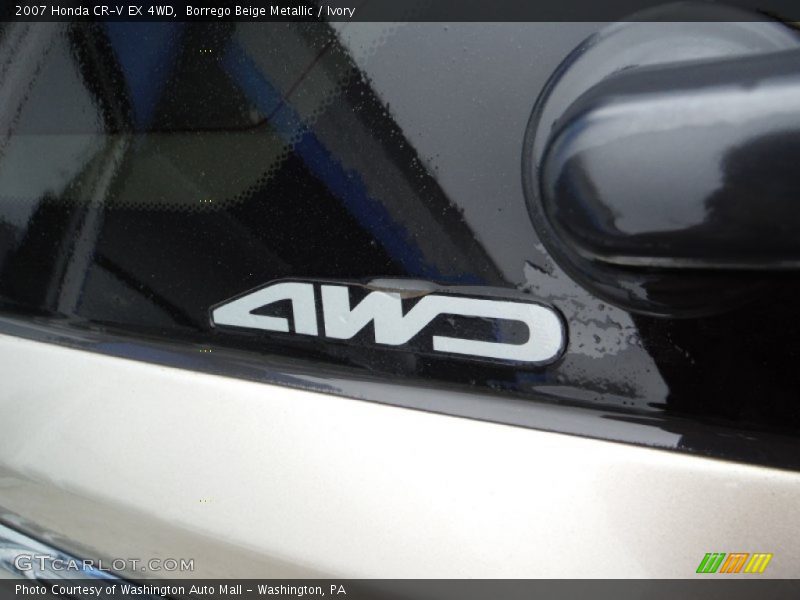Borrego Beige Metallic / Ivory 2007 Honda CR-V EX 4WD