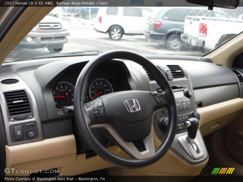 Borrego Beige Metallic / Ivory 2007 Honda CR-V EX 4WD