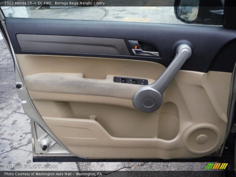 Borrego Beige Metallic / Ivory 2007 Honda CR-V EX 4WD