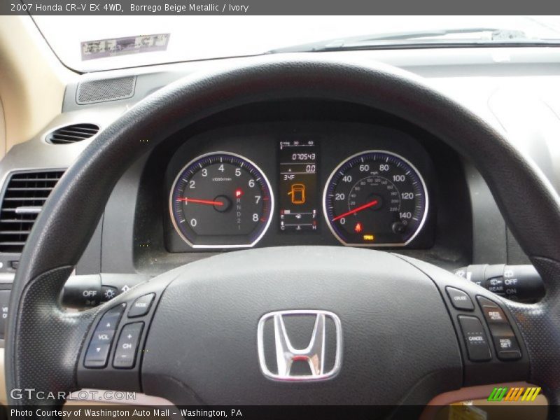 Borrego Beige Metallic / Ivory 2007 Honda CR-V EX 4WD