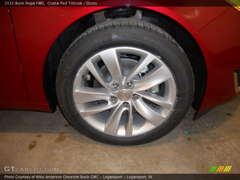 Crystal Red Tintcoat / Ebony 2015 Buick Regal FWD