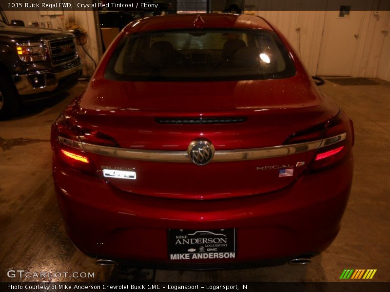 Crystal Red Tintcoat / Ebony 2015 Buick Regal FWD