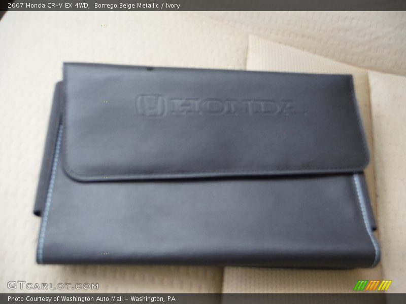Borrego Beige Metallic / Ivory 2007 Honda CR-V EX 4WD