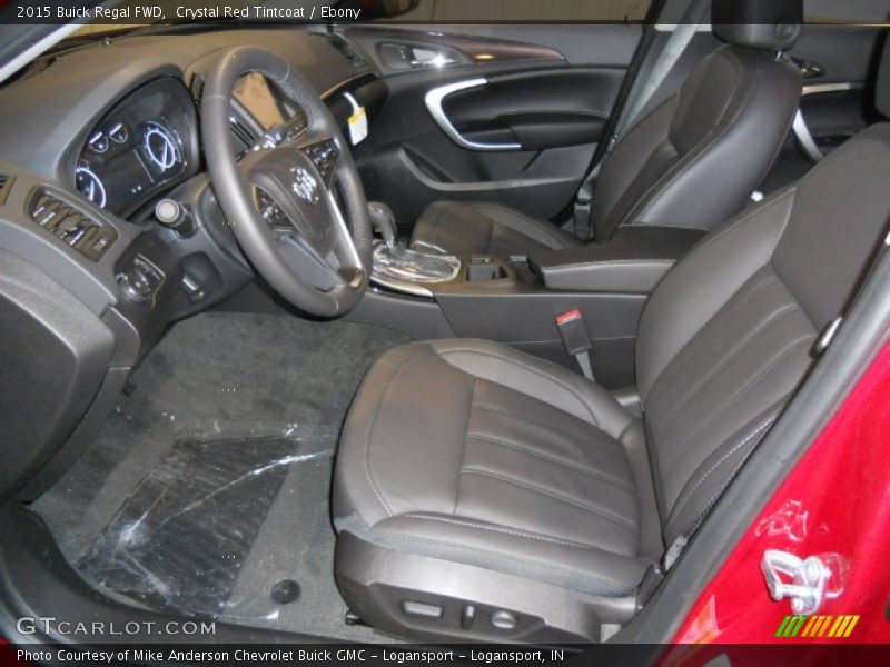 Front Seat of 2015 Regal FWD