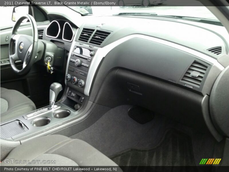 Black Granite Metallic / Ebony/Ebony 2011 Chevrolet Traverse LT
