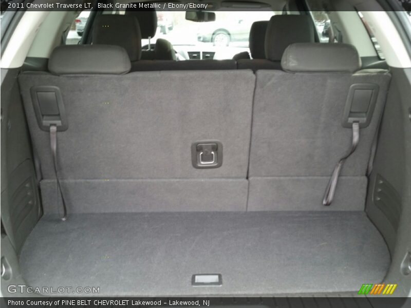 Black Granite Metallic / Ebony/Ebony 2011 Chevrolet Traverse LT