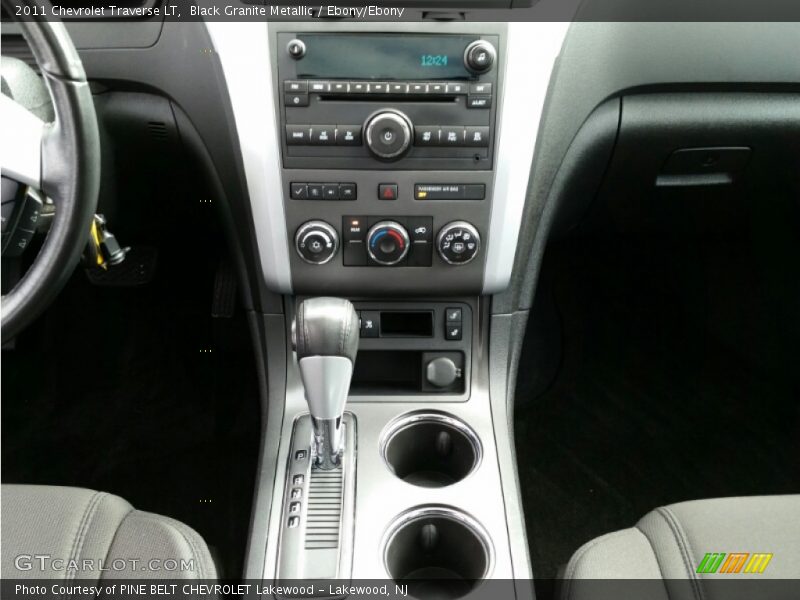 Black Granite Metallic / Ebony/Ebony 2011 Chevrolet Traverse LT